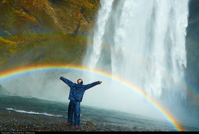happiness quotes, achieve your goal rainbow
