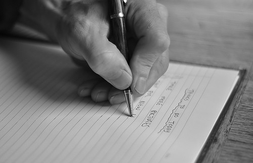write your life goals, achieving your lfie goals by writing them down