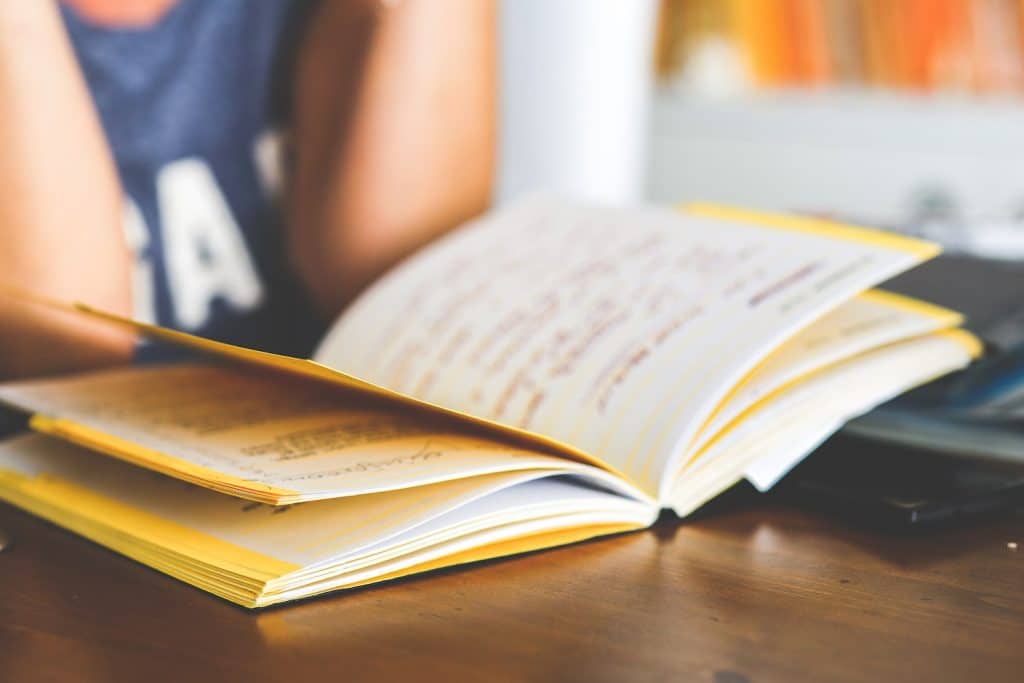 Reading books