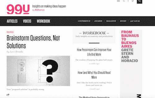 free online education 99u