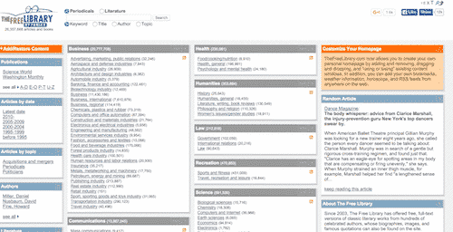 The free library, free online education