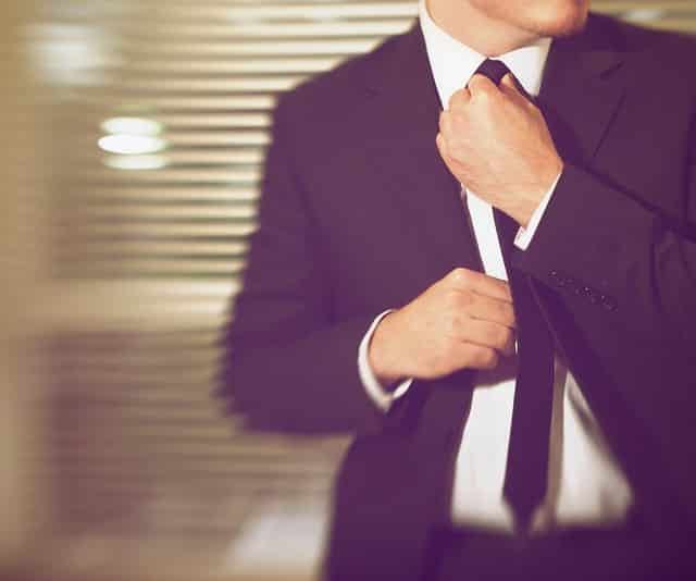 stereotypes at work, man in a suit