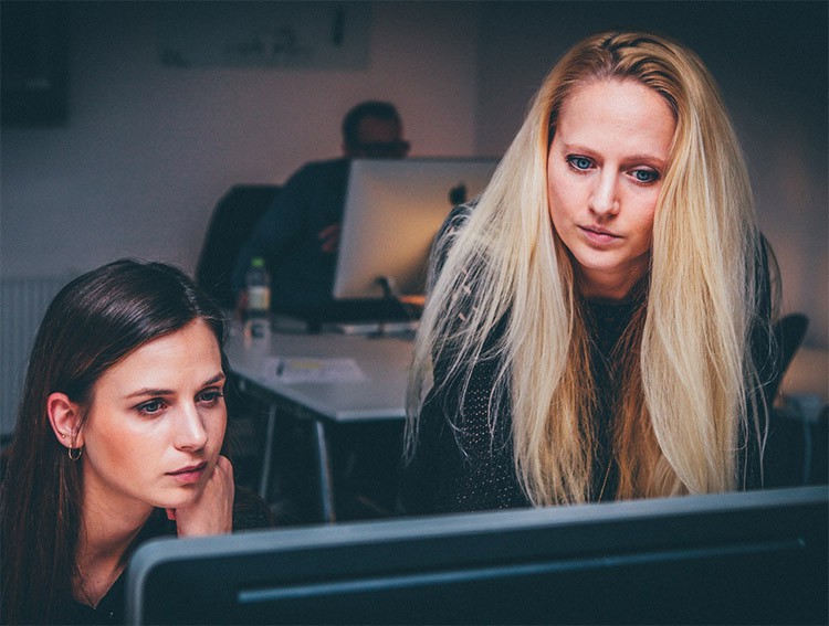 Tech Company Practices, woman office