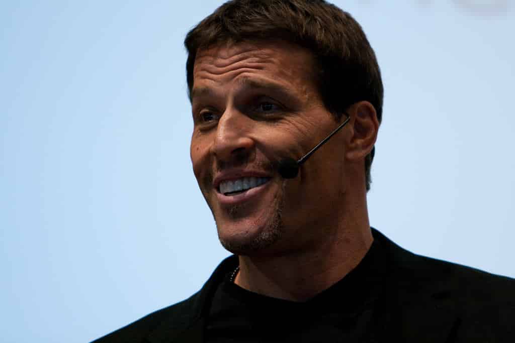 Tony Robinns, think like a millionaire