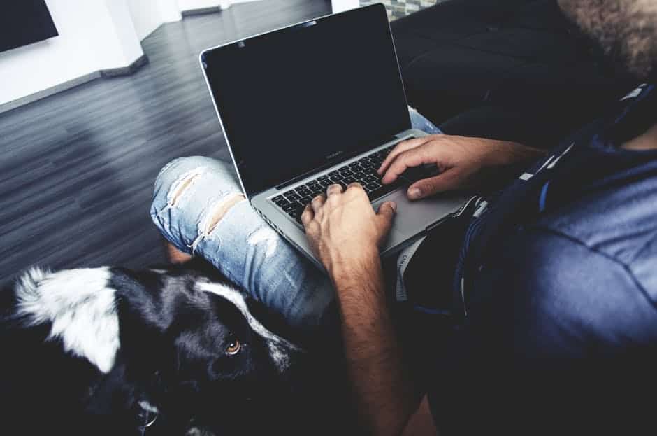 working from home