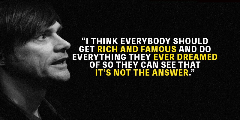 Jim Carrey Quotes, quotes by jim carrey, it's not the answer