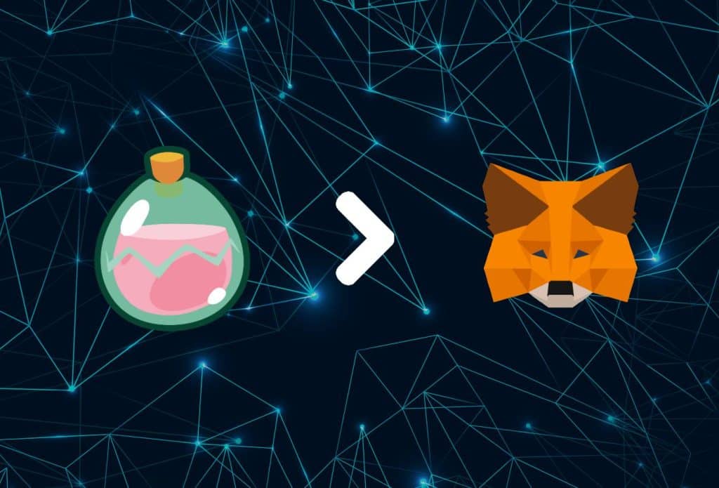 SLP to MetaMask with arrow thumbnail