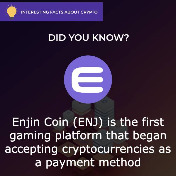 Interesting facts about Enjin Coin